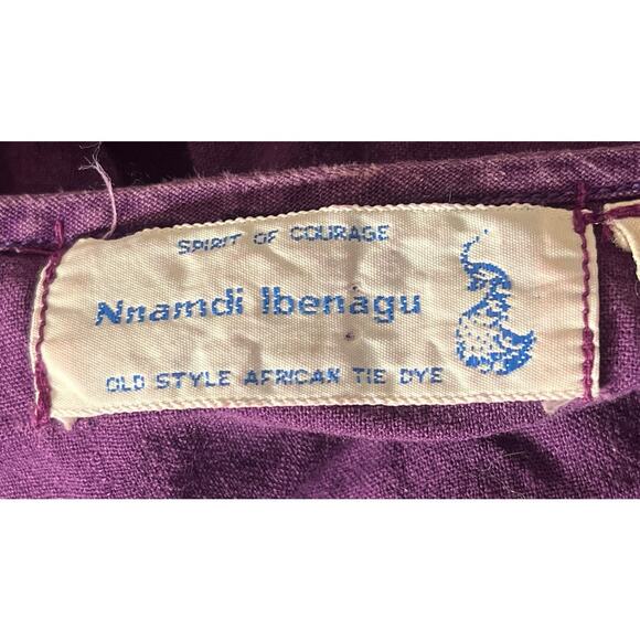 Nnamdi Ibenagu Spirit of Courage Dress African Batik Tie Dye - Medium - Nigeria - Picture 6 of 13